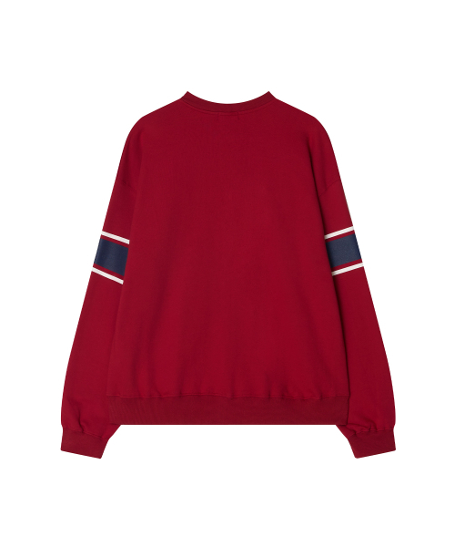 MENASOO(ミナス)の「Round Neck Running Zipup Cardigan_Red(カーディガン/ボレロ・レディース・レッド・F)」の3枚目の写真