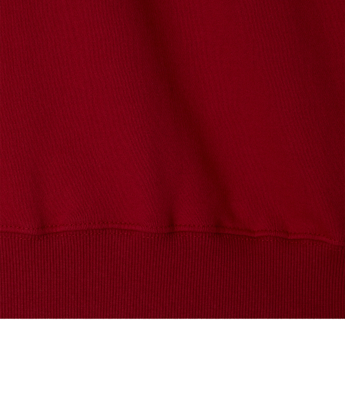MENASOO(ミナス)の「Round Neck Running Zipup Cardigan_Red(カーディガン/ボレロ・レディース・レッド・F)」の8枚目の写真