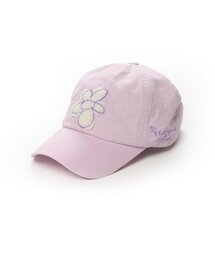 STIGMA（スティグマ）の「GRAFFITI FLOWER PIGMENT BIOWASHED BALL CAP PINK（キャップ）」