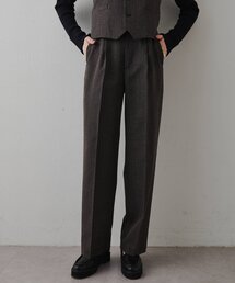 Drawing Numbers | 【Drawing Numbers】《セットアップ対応可》オーガニックウールテーパードパンツ(その他パンツ)