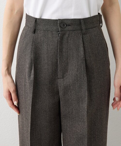 Drawing Numbers（ドローイング ナンバーズ）の「【Drawing Numbers】《セットアップ対応可》オーガニックウールテーパードパンツ（その他パンツ・レディース・ベージュ/グレー・38/40/42）」の19枚目の写真