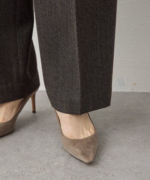 Drawing Numbers（ドローイング ナンバーズ）の「【Drawing Numbers】《セットアップ対応可》オーガニックウールテーパードパンツ（その他パンツ・レディース・ベージュ/グレー・38/40/42）」の21枚目の写真