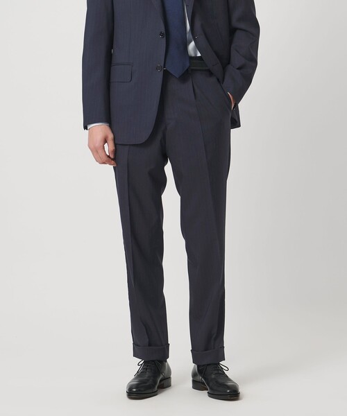 UNITED ARROWS(ユナイテッドアローズ)の「山栄 ピンストライプ シングル 3ボタン スーツ REGULAR MODEL(セットアップ・メンズ・ネイビー・48/46/50)」の6枚目の写真