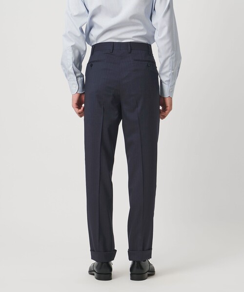 UNITED ARROWS(ユナイテッドアローズ)の「山栄 ピンストライプ シングル 3ボタン スーツ REGULAR MODEL(セットアップ・メンズ・ネイビー・48/46/50)」の9枚目の写真