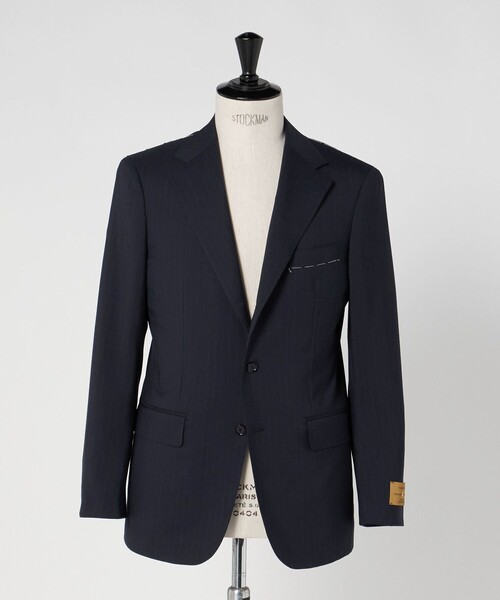 UNITED ARROWS(ユナイテッドアローズ)の「山栄 ピンストライプ シングル 3ボタン スーツ REGULAR MODEL(セットアップ・メンズ・ネイビー・48/46/50)」の11枚目の写真