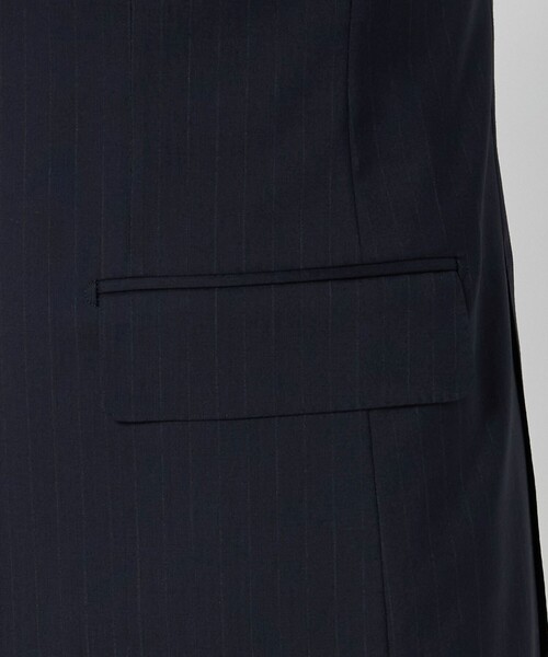 UNITED ARROWS(ユナイテッドアローズ)の「山栄 ピンストライプ シングル 3ボタン スーツ REGULAR MODEL(セットアップ・メンズ・ネイビー・48/46/50)」の16枚目の写真