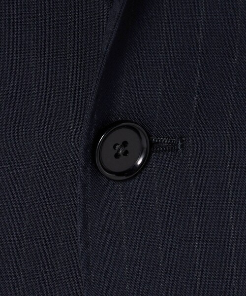UNITED ARROWS(ユナイテッドアローズ)の「山栄 ピンストライプ シングル 3ボタン スーツ REGULAR MODEL(セットアップ・メンズ・ネイビー・48/46/50)」の18枚目の写真
