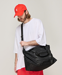 CARGOBROS（カーゴブロス）の「CBトラベルラインボストンバッグ（ブラック）（ボストンバッグ）」