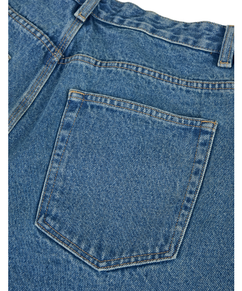 LORES(ロアス)の「Tag Denim Pants - Blue(デニムパンツ・レディース・その他・M/L/XL)」の6枚目の写真
