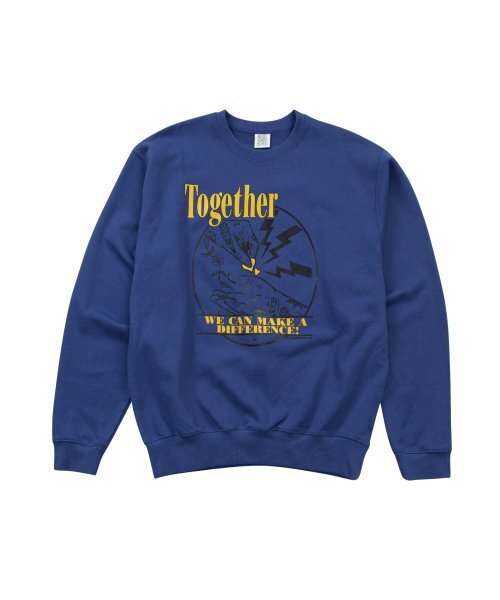 THEVINYLHOUSE(ザバイニルハウス)の「TOGETHER SWEATSHIRTS NAVY (VH2DFUM440A)(スウェット・メンズ・その他・S/M/L)」の2枚目の写真