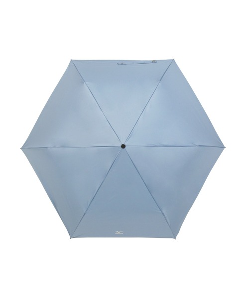 MIZUNO(ミズノ )の「【WEB限定】遮光100% 遮熱 晴雨兼用 折りたたみ日傘 自動開閉 軽量 ロゴ(折りたたみ傘・レディース・ホワイト/ブラック/ブルー・FREE)」の14枚目の写真