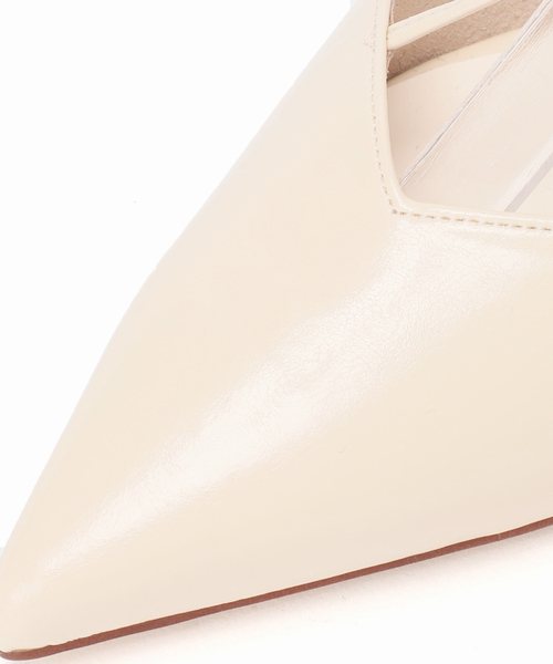 LE TALON(ルタロン)の「《追加》ポインテッドメタルクロスストラップフラット(その他シューズ・レディース・アイボリー/キャメル/ブラック系その他・22cm/22.5cm/23cm/23.5cm/24cm/24.5cm/25cm)」の8枚目の写真