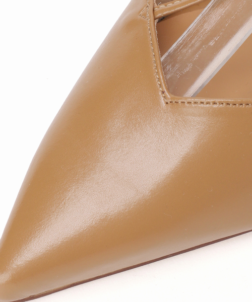 LE TALON(ルタロン)の「《追加》ポインテッドメタルクロスストラップフラット(その他シューズ・レディース・アイボリー/キャメル/ブラック系その他・22cm/22.5cm/23cm/23.5cm/24cm/24.5cm/25cm)」の9枚目の写真