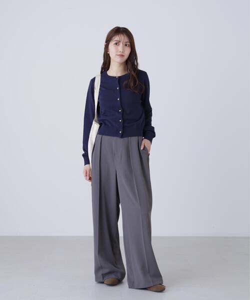 FREE'S MART（フリーズマート）の「◆ハートボタンニットカーディガン（ニット/セーター・レディース・ネイビー/レッド/ホワイト・FREE）」の20枚目の写真