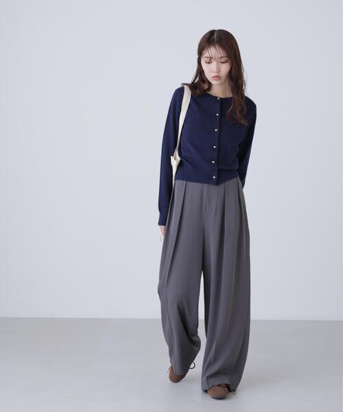 FREE'S MART（フリーズマート）の「◆ハートボタンニットカーディガン（ニット/セーター・レディース・ネイビー/レッド/ホワイト・FREE）」の22枚目の写真