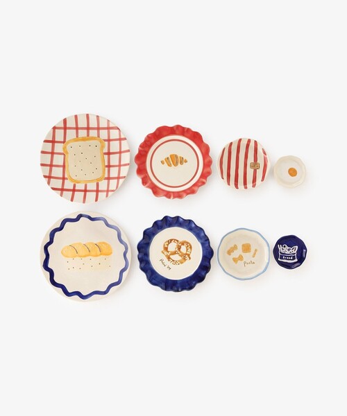 Afternoon Tea（アフタヌーンティー）の「プレッツェルプレートM（食器・レディース・ブルー・ONE SIZE）」の5枚目の写真