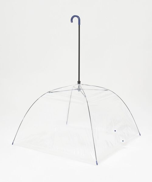 Amvel(アンベル)の「お風呂deサウナ傘(長傘・メンズ・ブラック/クリア/ブルー/オレンジ/ピンク・65cm)」の1枚目の写真