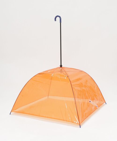 Amvel(アンベル)の「お風呂deサウナ傘(長傘・メンズ・ブラック/クリア/ブルー/オレンジ/ピンク・65cm)」の5枚目の写真