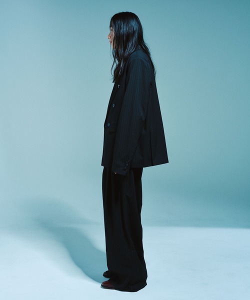 Camphor wood（カンファーウッド）の「DOUBLE BREASTED STRIPE