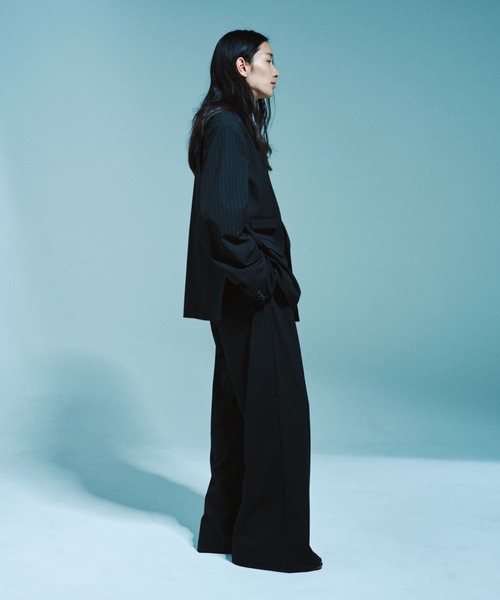Camphor wood（カンファーウッド）の「DOUBLE BREASTED STRIPE