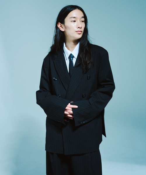 Camphor wood（カンファーウッド）の「DOUBLE BREASTED STRIPE