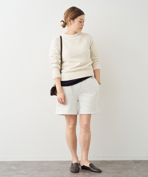 Deuxieme Classe（ドゥーズィエムクラス）の「CITY OF NYC スウェットショーツ（スウェットパンツ・レディース・ライトグレー・FREE）」の13枚目の写真