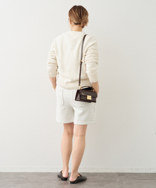 Deuxieme Classe（ドゥーズィエムクラス）の「CITY OF NYC スウェットショーツ（スウェットパンツ・レディース・ライトグレー・FREE）」の15枚目の写真