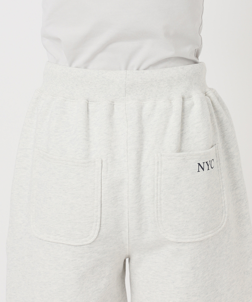 Deuxieme Classe（ドゥーズィエムクラス）の「CITY OF NYC スウェットショーツ（スウェットパンツ・レディース・ライトグレー・FREE）」の21枚目の写真
