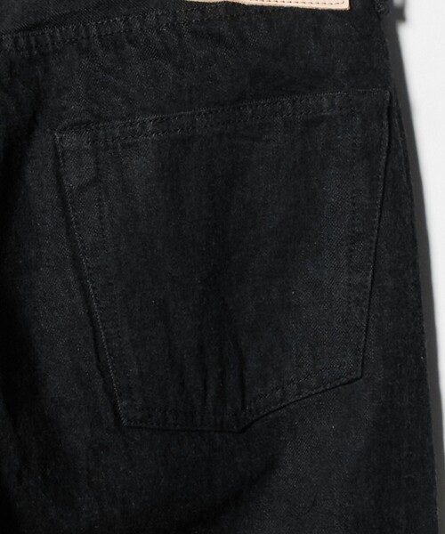 HAND ROOM(ハンドルーム)の「<HAND ROOM>WIDE FIT 5 POCKET JEANS BLACK/5ポケット ワイド デニム パンツ(デニムパンツ・メンズ・ブラック・S/M/L)」の6枚目の写真