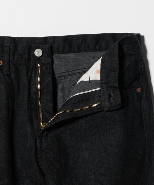 HAND ROOM(ハンドルーム)の「<HAND ROOM>WIDE FIT 5 POCKET JEANS BLACK/5ポケット ワイド デニム パンツ(デニムパンツ・メンズ・ブラック・S/M/L)」の7枚目の写真