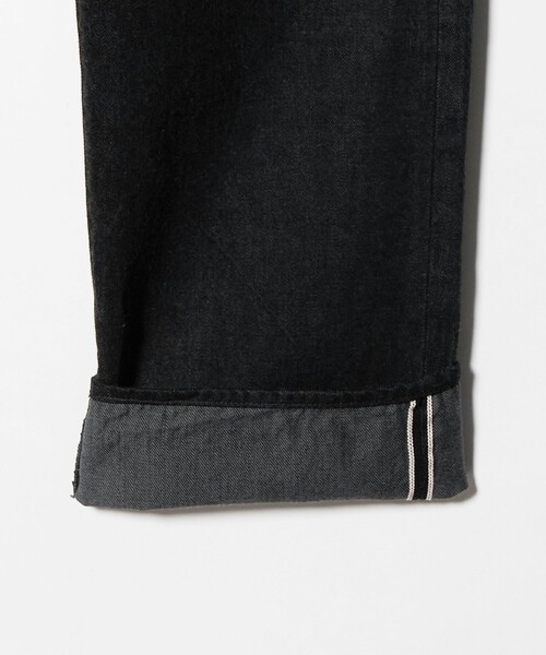 HAND ROOM(ハンドルーム)の「<HAND ROOM>WIDE FIT 5 POCKET JEANS BLACK/5ポケット ワイド デニム パンツ(デニムパンツ・メンズ・ブラック・S/M/L)」の9枚目の写真