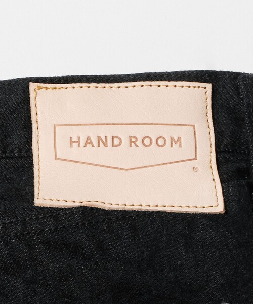 HAND ROOM(ハンドルーム)の「<HAND ROOM>WIDE FIT 5 POCKET JEANS BLACK/5ポケット ワイド デニム パンツ(デニムパンツ・メンズ・ブラック・S/M/L)」の10枚目の写真
