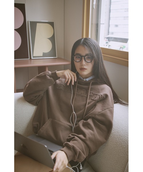 codegraphy（コードグラフィー）の「C.GRAPHY Pigment Hoodie（パーカー・メンズ・ブラウン/Yellow/PINK/Black/カモフラージュ/グレー・MEDIUM/LARGE）」の3枚目の写真