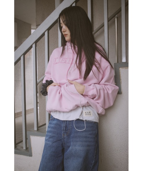 codegraphy（コードグラフィー）の「C.GRAPHY Pigment Hoodie（パーカー・メンズ・ブラウン/Yellow/PINK/Black/カモフラージュ/グレー・MEDIUM/LARGE）」の18枚目の写真