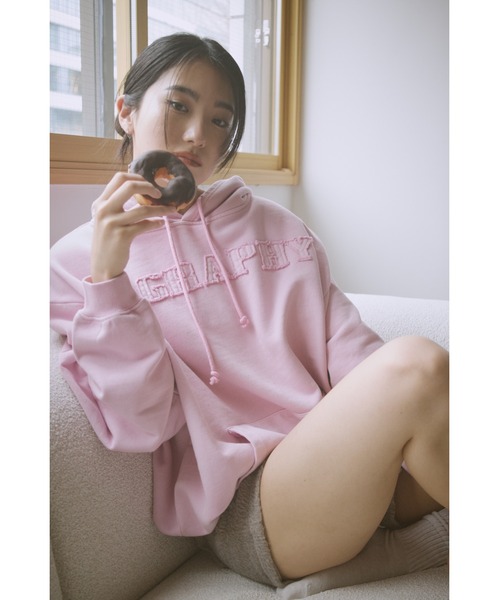 codegraphy（コードグラフィー）の「C.GRAPHY Pigment Hoodie（パーカー・メンズ・ブラウン/Yellow/PINK/Black/カモフラージュ/グレー・MEDIUM/LARGE）」の20枚目の写真