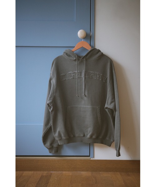 codegraphy（コードグラフィー）の「C.GRAPHY Pigment Hoodie（パーカー・メンズ・ブラウン/Yellow/PINK/Black/カモフラージュ/グレー・MEDIUM/LARGE）」の13枚目の写真