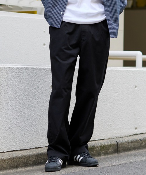 WEGO(ウィゴー)の「WEGO/【26年春夏新作】ユルフィットコットンイージーパンツ(チノパンツ・メンズ・ブルー系その他4/ブラック/カーキ/ナチュラル/レッド系その他・LARGE/MEDIUM/SMALL/X-SMALL)」の14枚目の写真