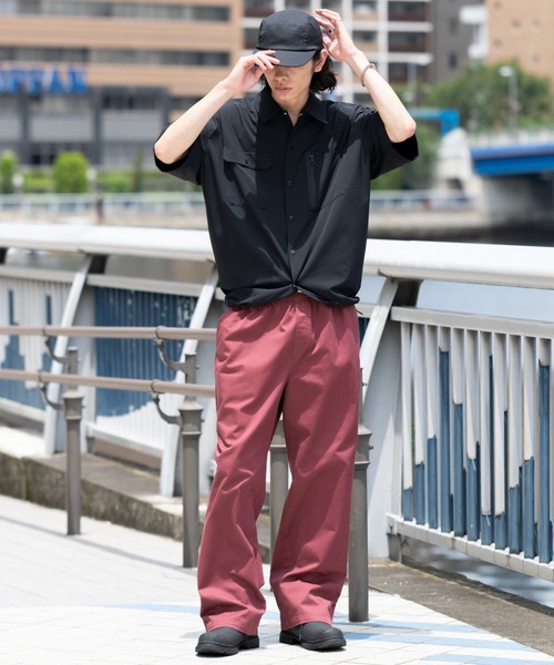 WEGO(ウィゴー)の「WEGO/【26年春夏新作】ユルフィットコットンイージーパンツ(チノパンツ・メンズ・ブルー系その他4/ブラック/カーキ/ナチュラル/レッド系その他・LARGE/MEDIUM/SMALL/X-SMALL)」の11枚目の写真