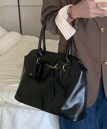 LAC-VERT（ラック・ヴェール）の「ヴィンテージ風ビッグトートバッグ（トートバッグ）」