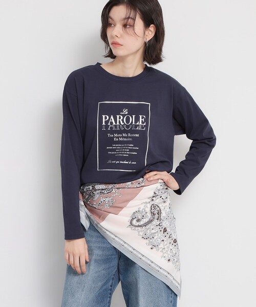 THE SHOP TK (ザ ショップ ティーケー )の「大判スカーフ(バンダナ/スカーフ・レディース・オレンジ系その他2/ブルー系・99)」の9枚目の写真