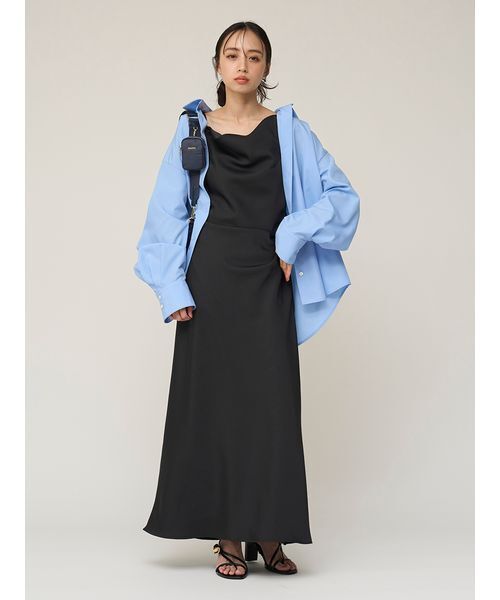 SNIDEL(スナイデル)の「SOLAMENTオーバーシャツ(シャツ/ブラウス・レディース・イエロー/ホワイト/ブルー・F)」の18枚目の写真