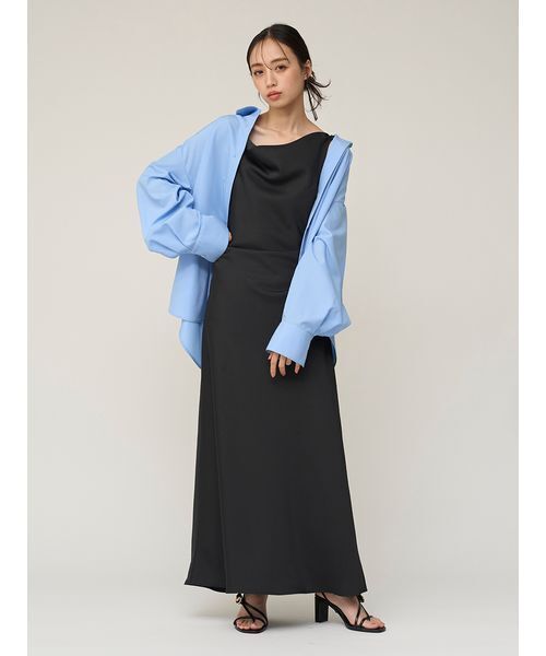 SNIDEL(スナイデル)の「SOLAMENTオーバーシャツ(シャツ/ブラウス・レディース・イエロー/ホワイト/ブルー・F)」の19枚目の写真