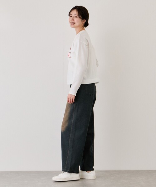 Jayro(ジャイロ)の「ロゴニットプルオーバー(ニット/セーター・レディース・ホワイト系その他/ブラック・M)」の13枚目の写真