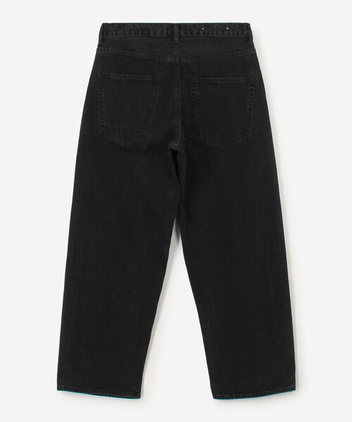 SCYE BASICS（サイベーシックス）の「SCYE BASICS | セルビッチ ワイドデニム Black MEN（デニムパンツ・メンズ・ブラック・31/30）」の13枚目の写真