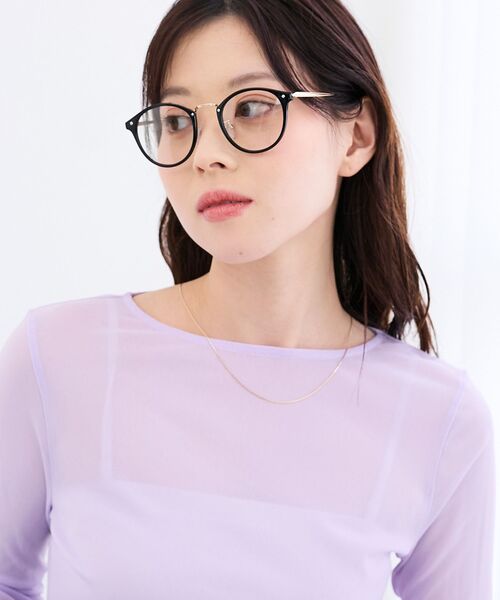 le.coeur blanc（ルクールブラン）の「メタルパーツ調光サングラス（サングラス・レディース・ブラック/ブラウン・FREE）」の11枚目の写真