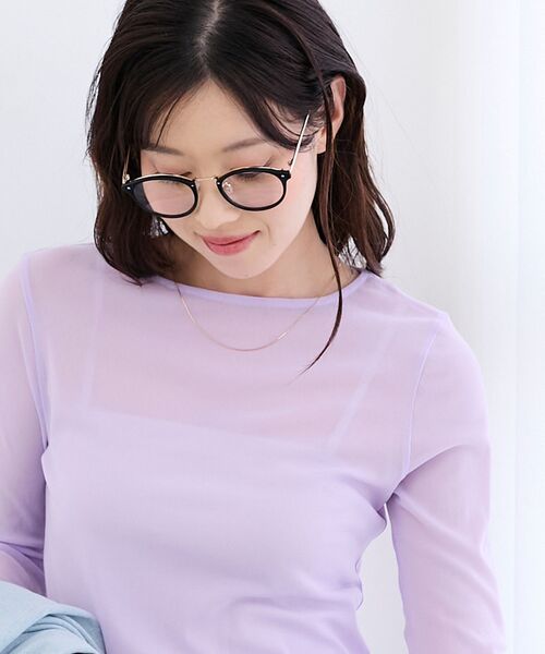 le.coeur blanc（ルクールブラン）の「メタルパーツ調光サングラス（サングラス・レディース・ブラック/ブラウン・FREE）」の12枚目の写真