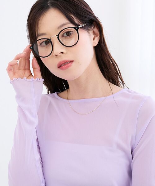 le.coeur blanc（ルクールブラン）の「メタルパーツ調光サングラス（サングラス・レディース・ブラック/ブラウン・FREE）」の13枚目の写真