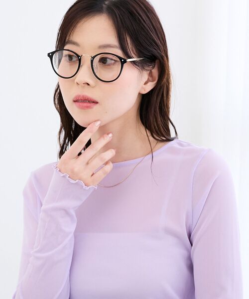 le.coeur blanc（ルクールブラン）の「メタルパーツ調光サングラス（サングラス・レディース・ブラック/ブラウン・FREE）」の14枚目の写真