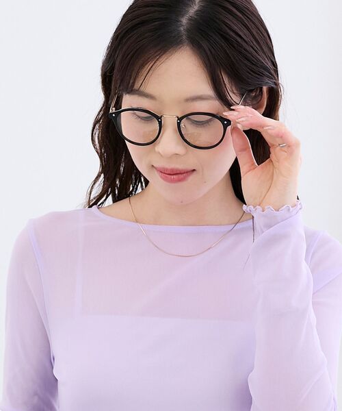 le.coeur blanc（ルクールブラン）の「メタルパーツ調光サングラス（サングラス・レディース・ブラック/ブラウン・FREE）」の15枚目の写真