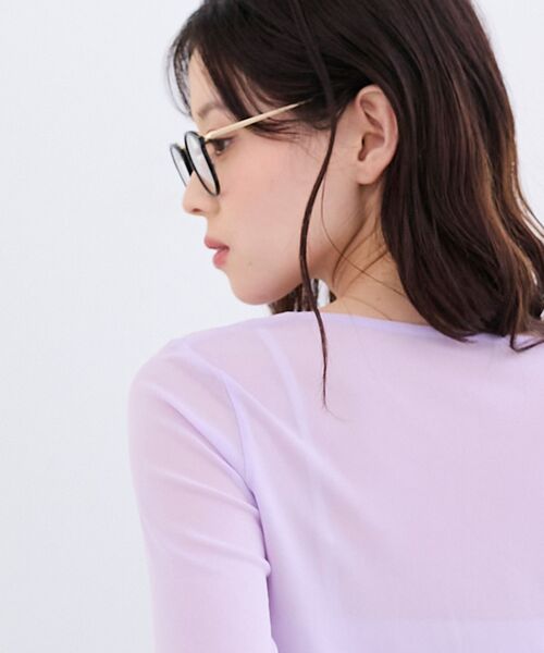 le.coeur blanc（ルクールブラン）の「メタルパーツ調光サングラス（サングラス・レディース・ブラック/ブラウン・FREE）」の18枚目の写真